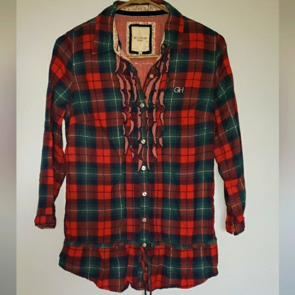Gilly Hicks | Plaid Button-Up Shirt